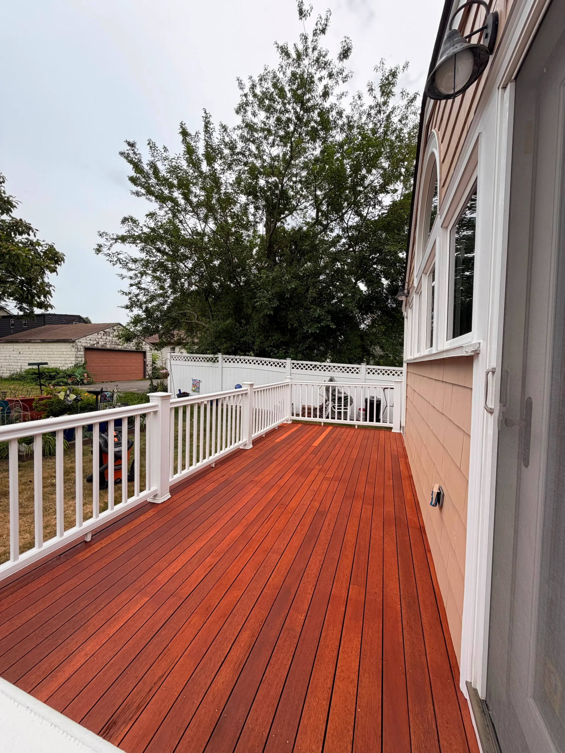 Deck Refinishing after